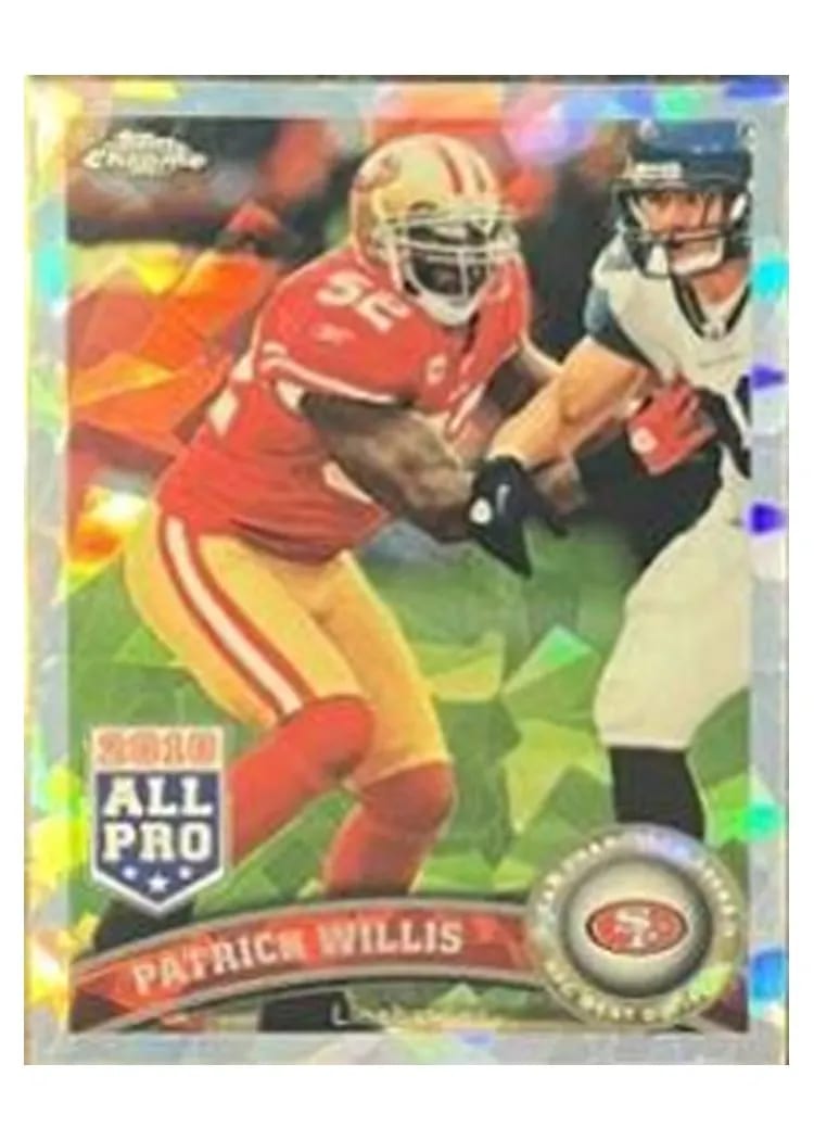 2011 Topps Chrome Patrick Willis #27 card