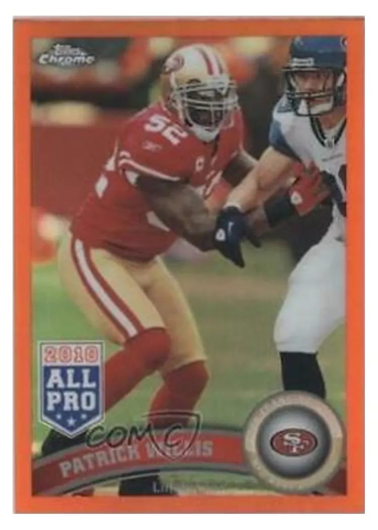 2011 Topps Chrome Patrick Willis #27 card