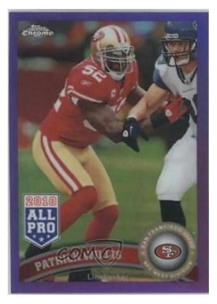2011 Topps Chrome Patrick Willis #27 card