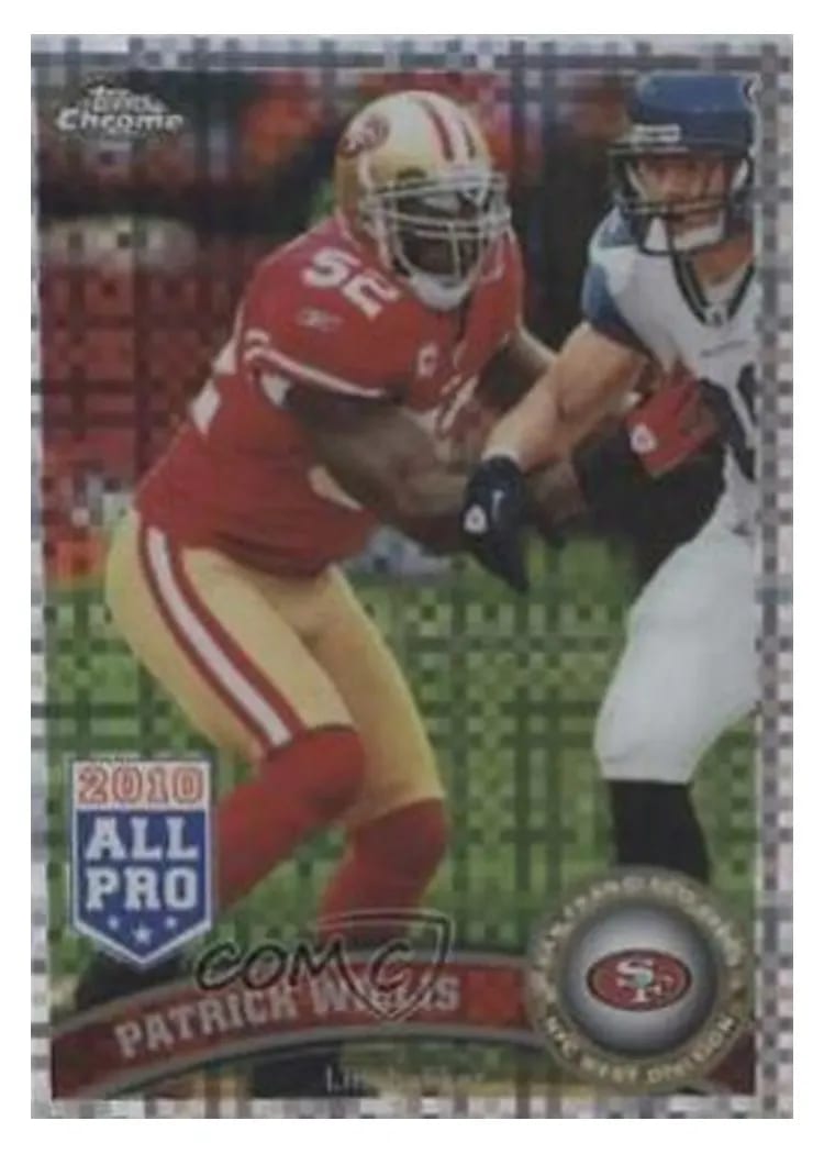 2011 Topps Chrome Patrick Willis #27 card