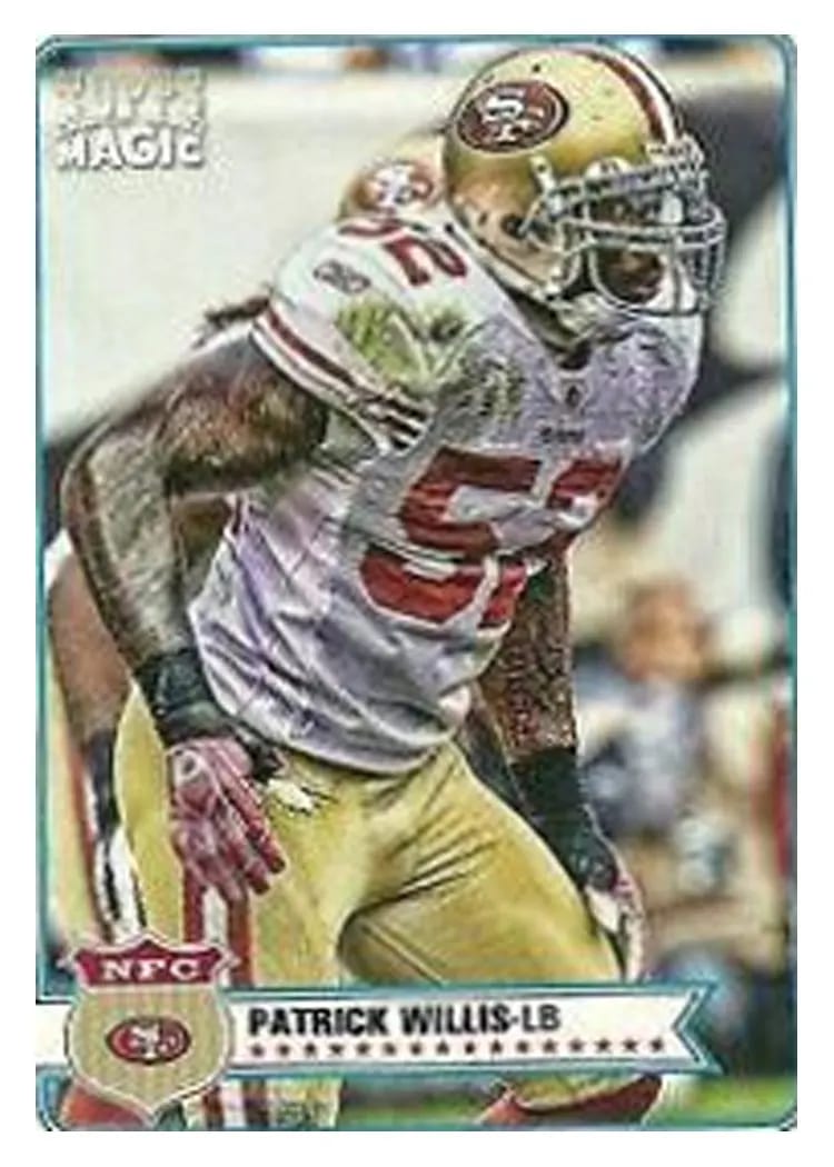 2012 Topps Magic Patrick Willis #12 card