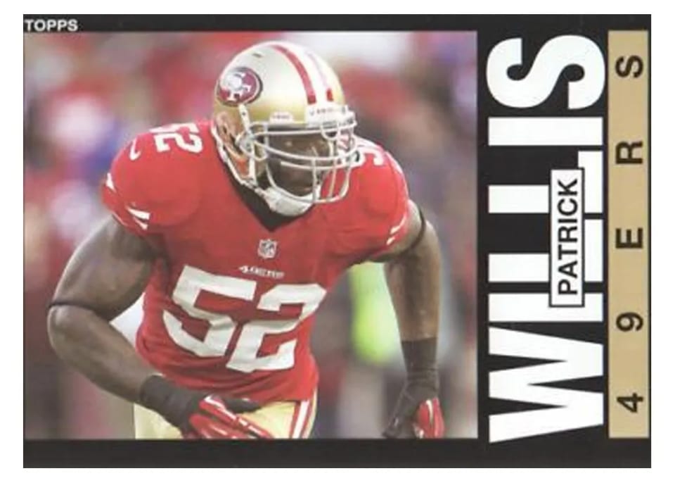 2013 Topps Archives Patrick Willis #61 card