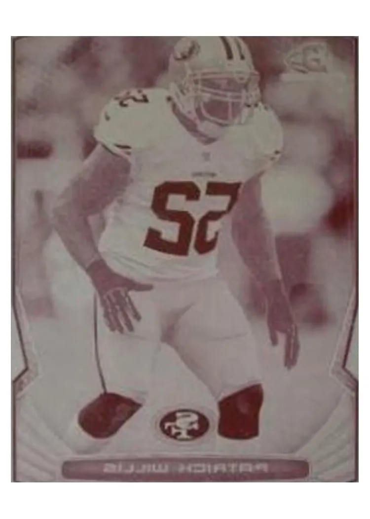 2014 Bowman Chrome Patrick Willis #15 card