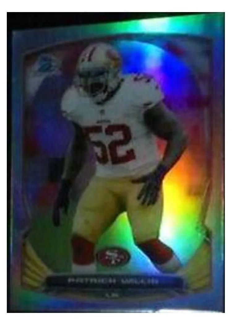 2014 Bowman Chrome Patrick Willis #15 card