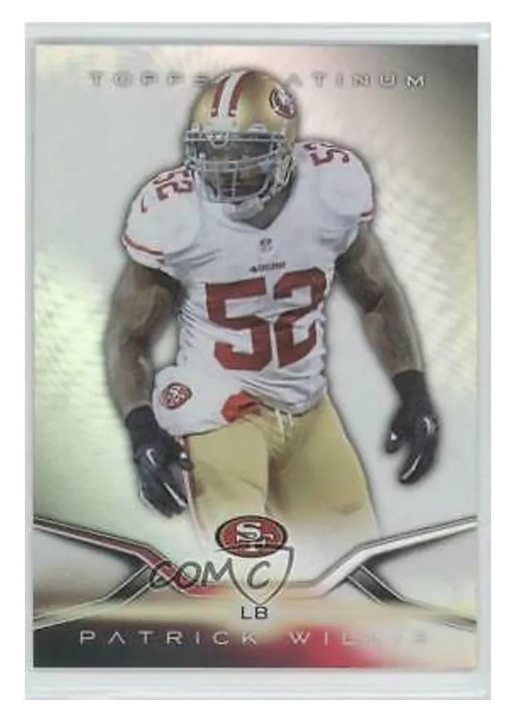 2014 Topps Platinum Patrick Willis #27 card