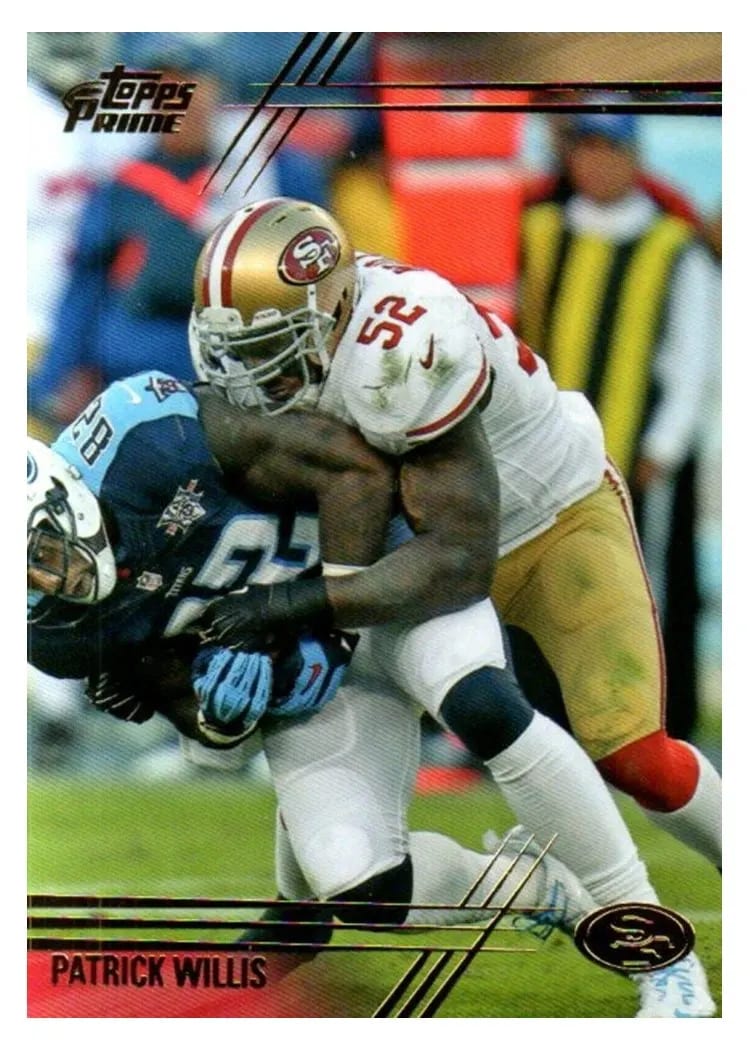 2014 Topps Prime Patrick Willis #27 card
