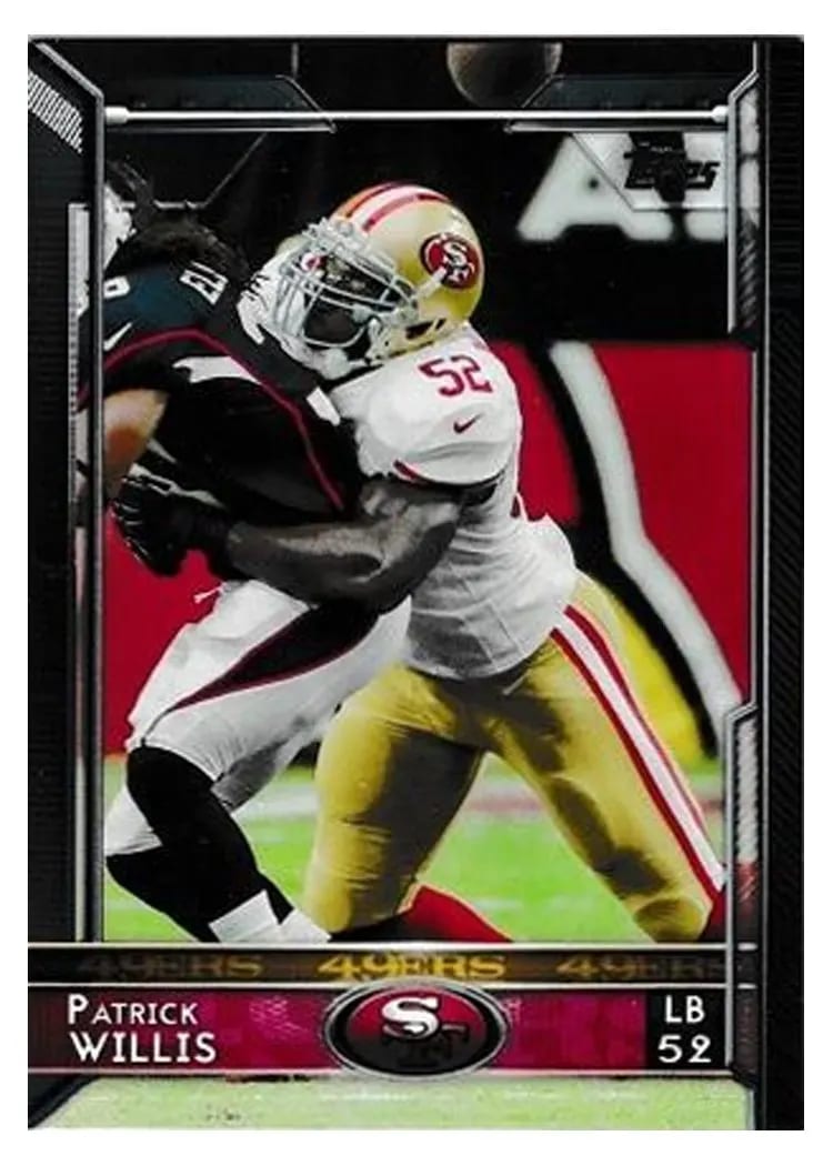 2015 Topps Patrick Willis #212 card