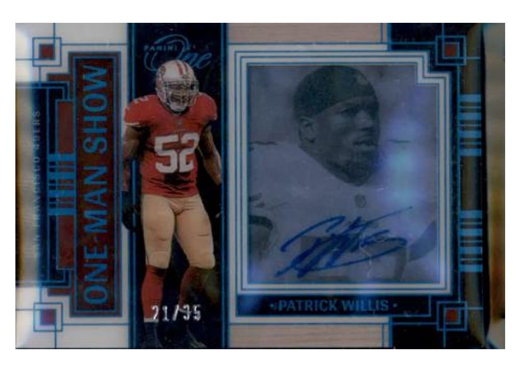 2023 Panini One One Man Show Patrick Willis #171 card