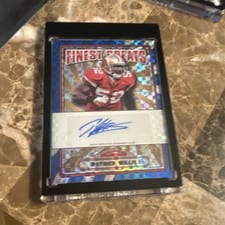 2024 Finest Finest Greats Autographs Patrick Willis #FG-PW card