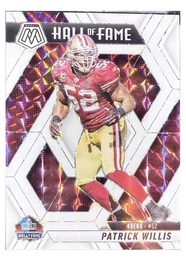 2025 Panini Mosaic Base Set Patrick Willis #299 card