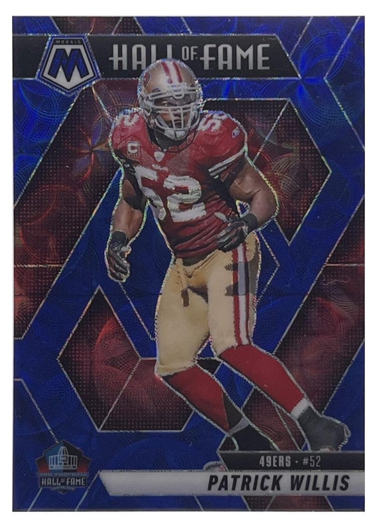 2025 Panini Mosaic Base Set Patrick Willis Blue Scope #299 card