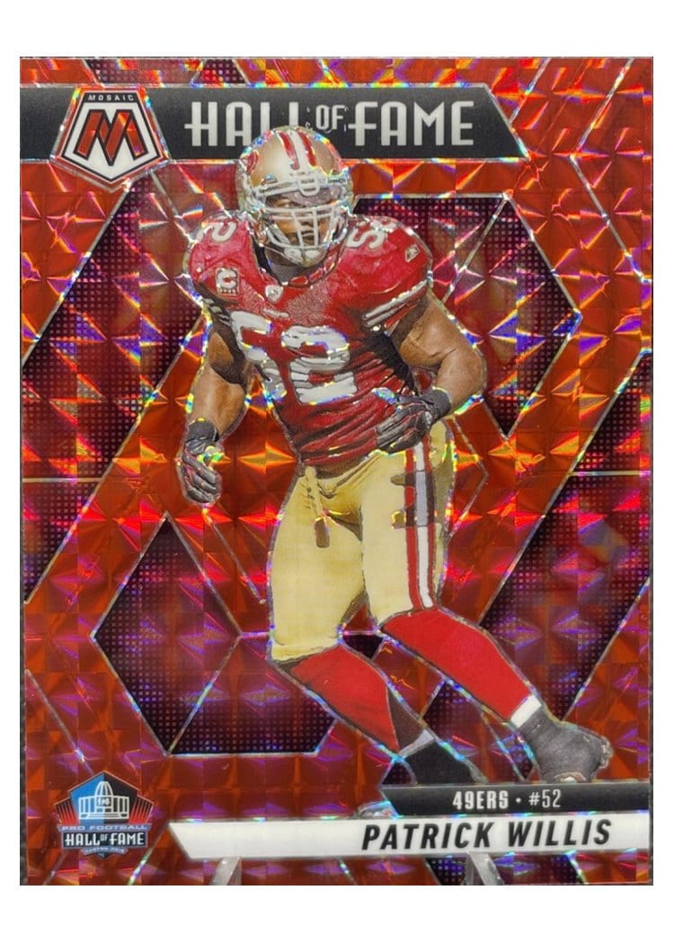 2025 Panini Mosaic Base Set Patrick Willis Red #299 card