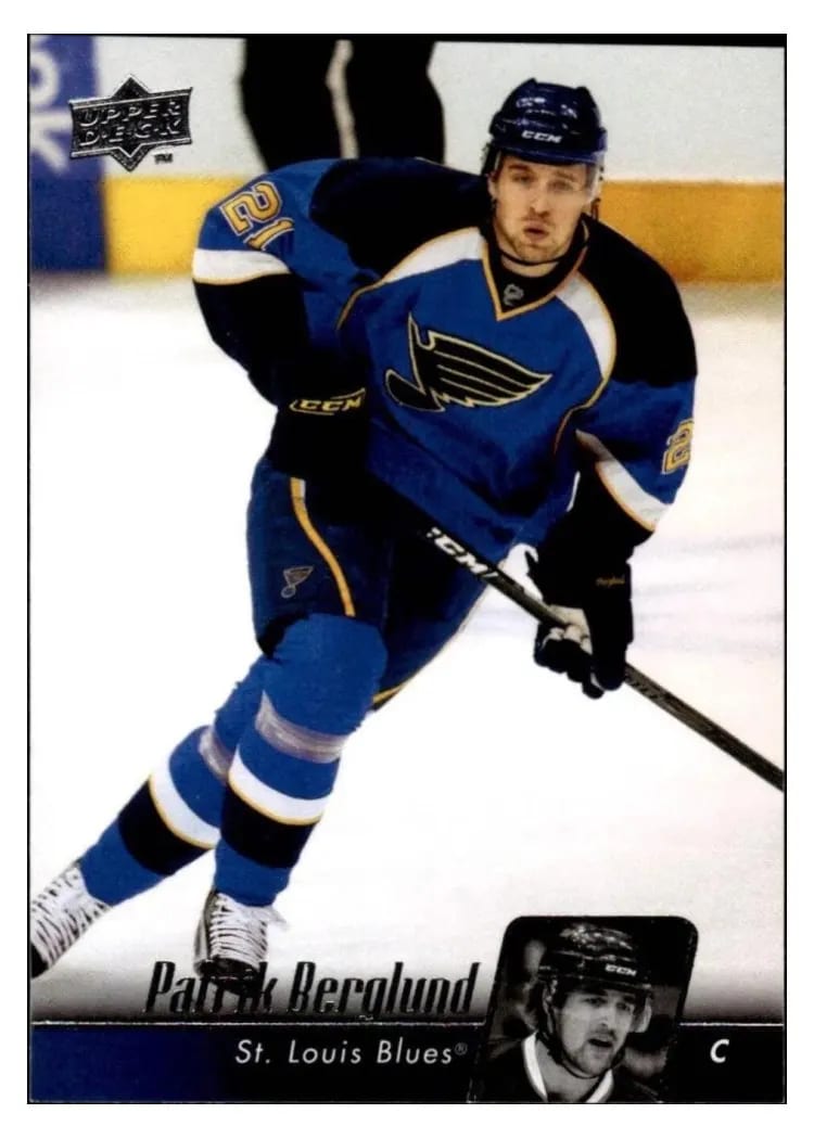 2010 Upper Deck Patrik Berglund #32 card