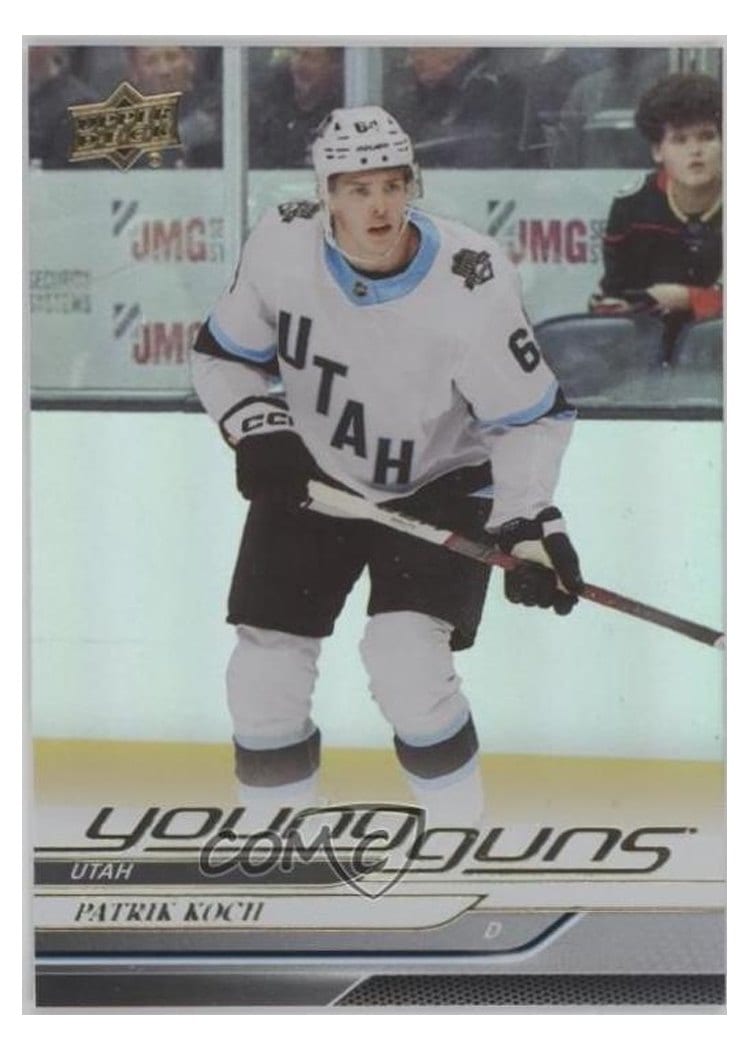 2024-25 Upper Deck Base Set Patrik Koch Silver Foil #453 card