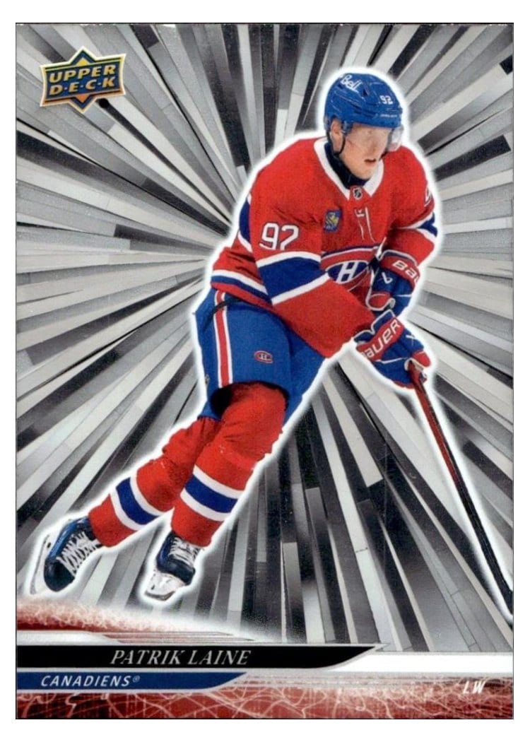 2024-25 Upper Deck Base Set Patrik Laine Outburst Silver #572 card