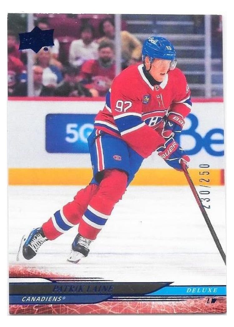 2024-25 Upper Deck Base Set Patrik Laine #572 card