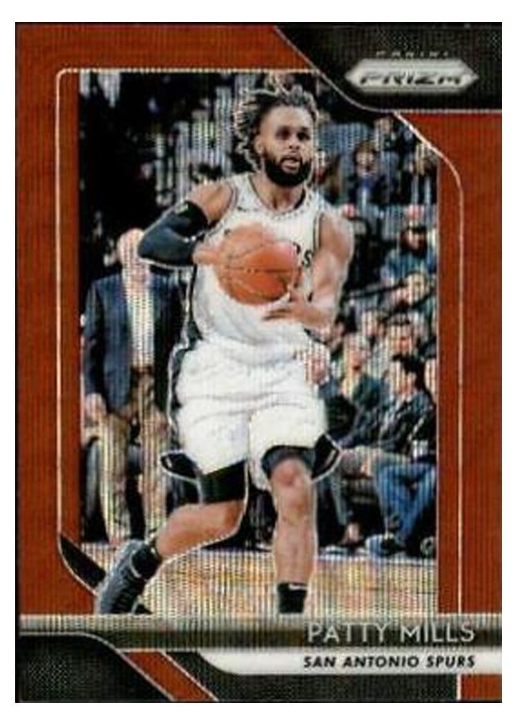 2018-19 Panini Prizm Base Set Patty Mills #23 card
