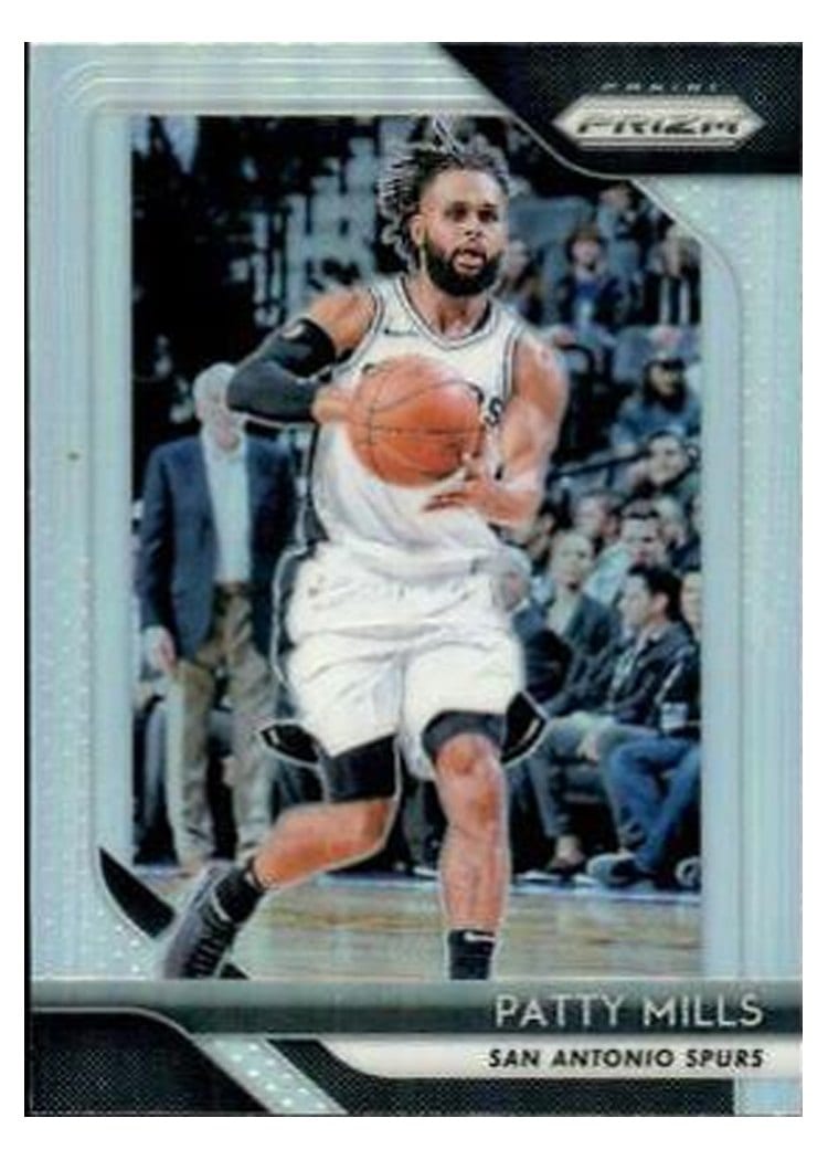 2018-19 Panini Prizm Base Set Patty Mills #23 card
