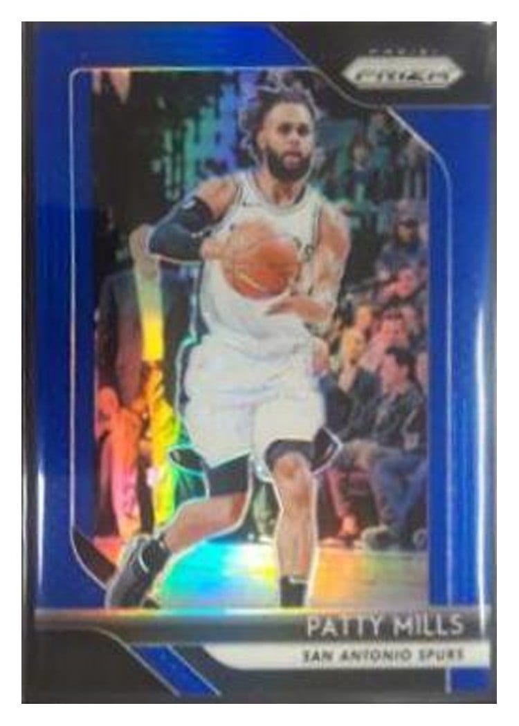 2018-19 Panini Prizm Base Set Patty Mills #23 card