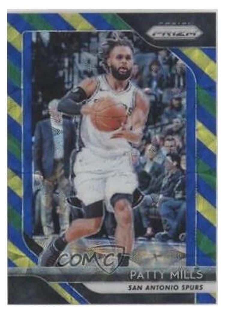 2018-19 Panini Prizm Base Set Patty Mills #23 card