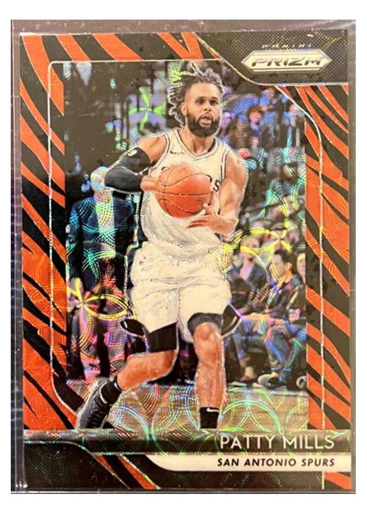 2018-19 Panini Prizm Base Set Patty Mills #23 card