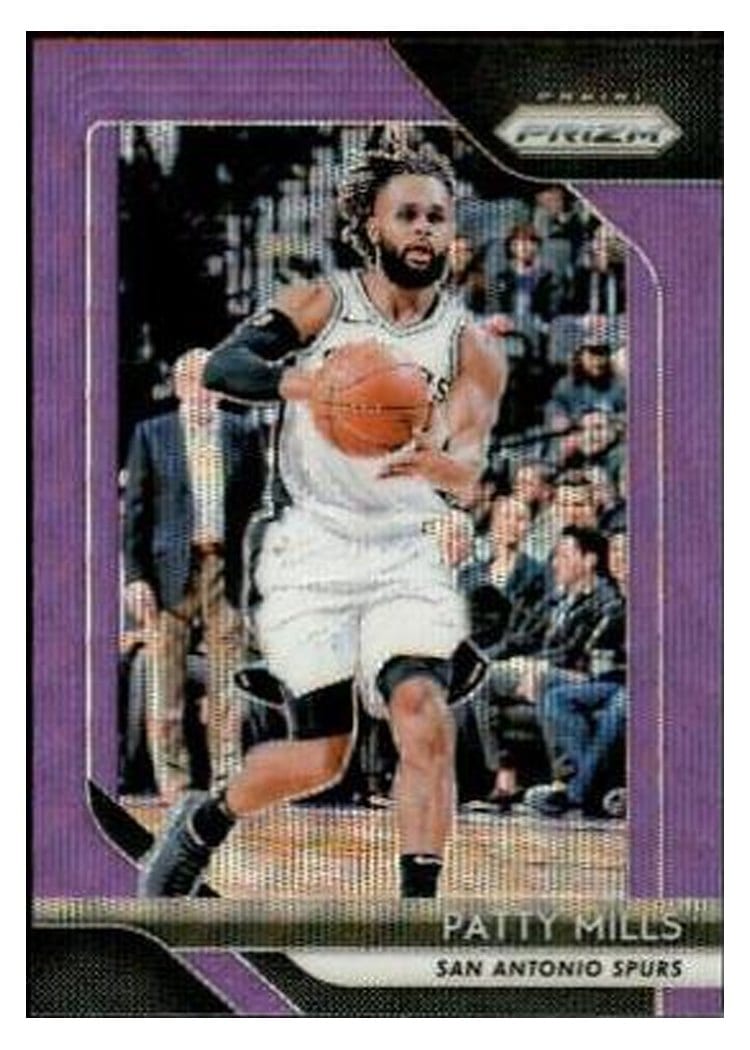 2018-19 Panini Prizm Base Set Patty Mills #23 card