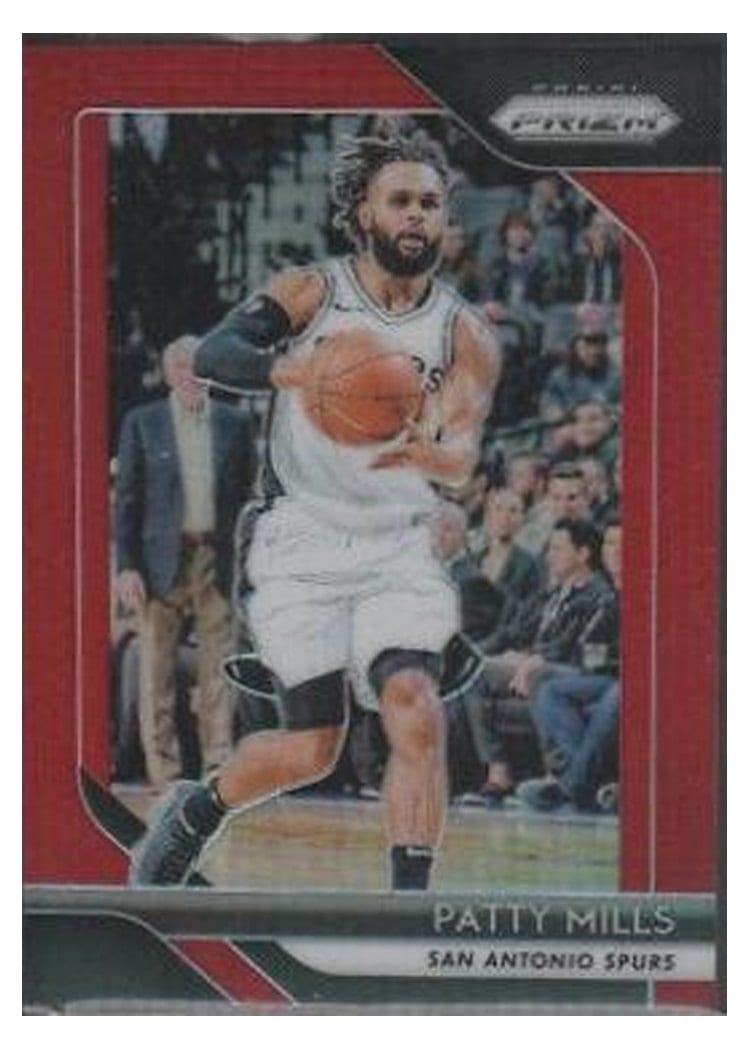 2018-19 Panini Prizm Base Set Patty Mills #23 card