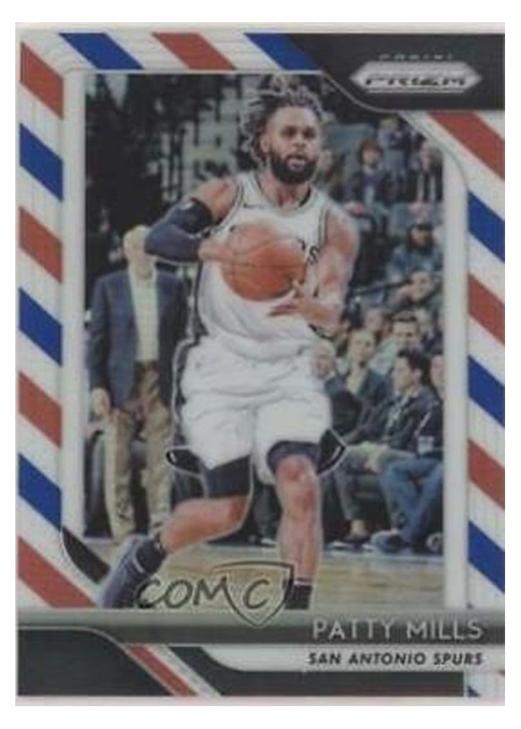 2018-19 Panini Prizm Base Set Patty Mills #23 card