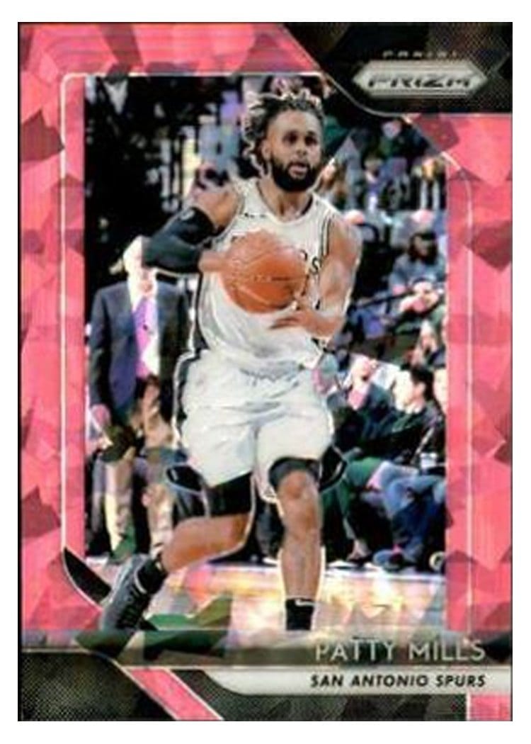 2018-19 Panini Prizm Base Set Patty Mills #23 card