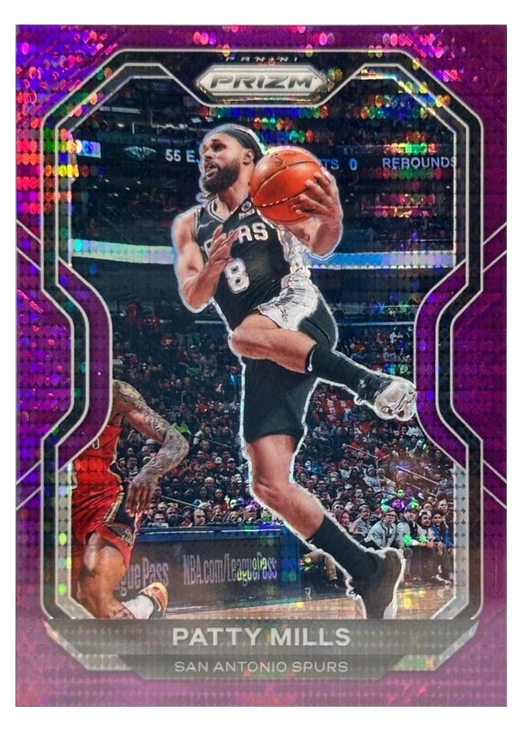2020-21 Panini Prizm Base Set Patty Mills #66 card