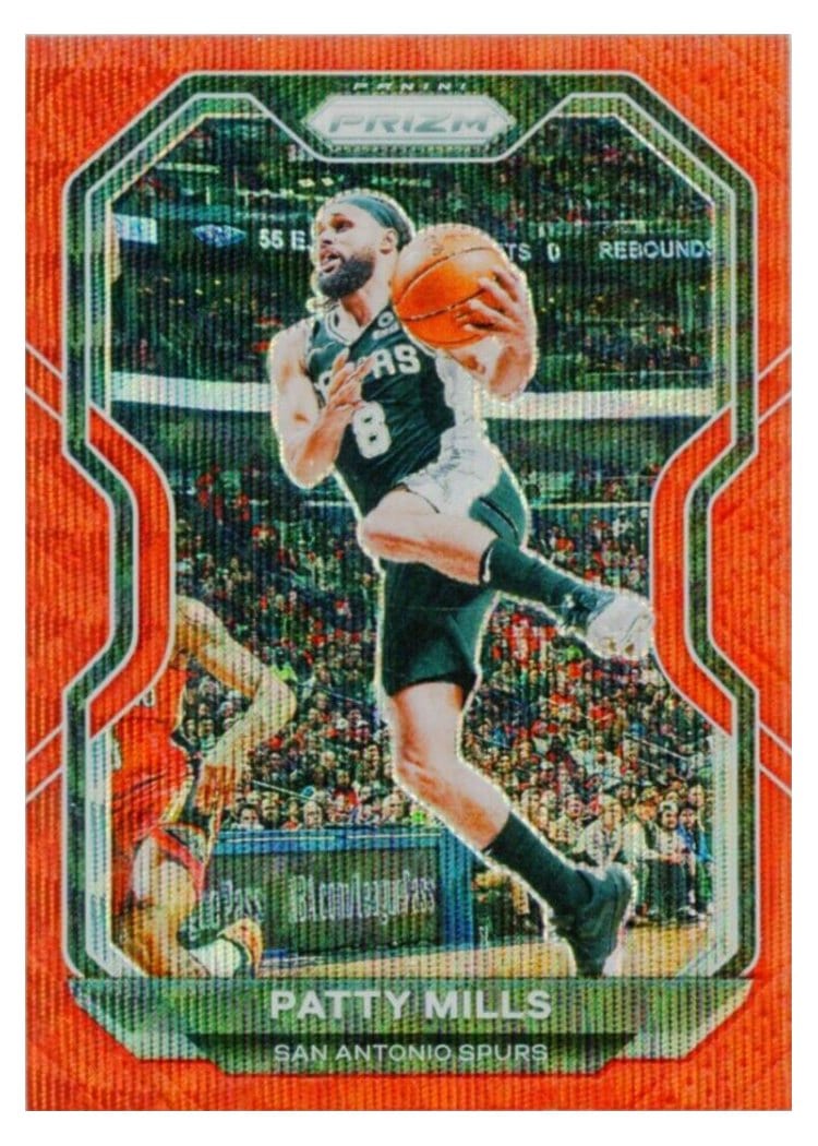 2020-21 Panini Prizm Base Set Patty Mills #66 card
