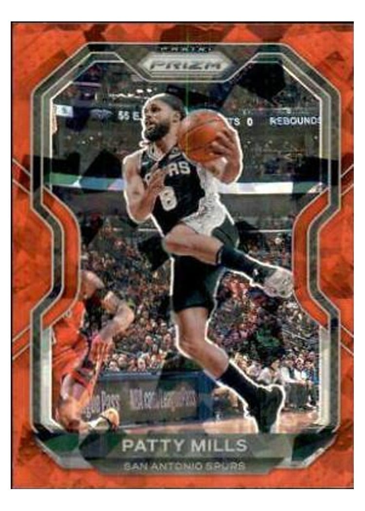 2020-21 Panini Prizm Base Set Patty Mills #66 card