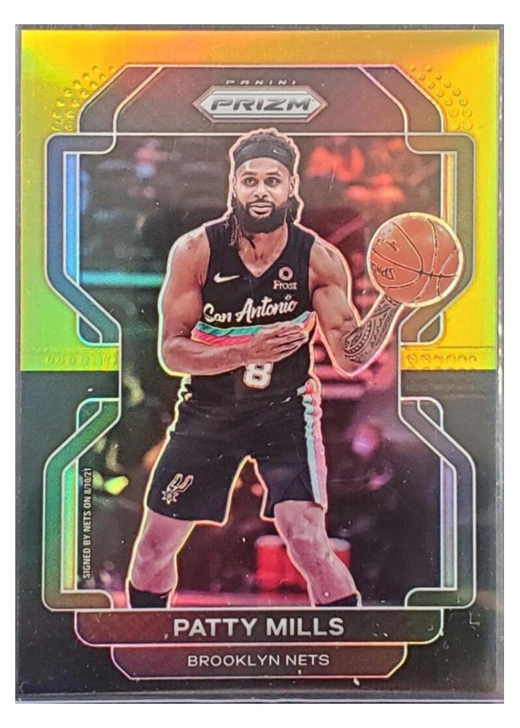 2021-22 Panini Prizm Base Set Patty Mills #151 card