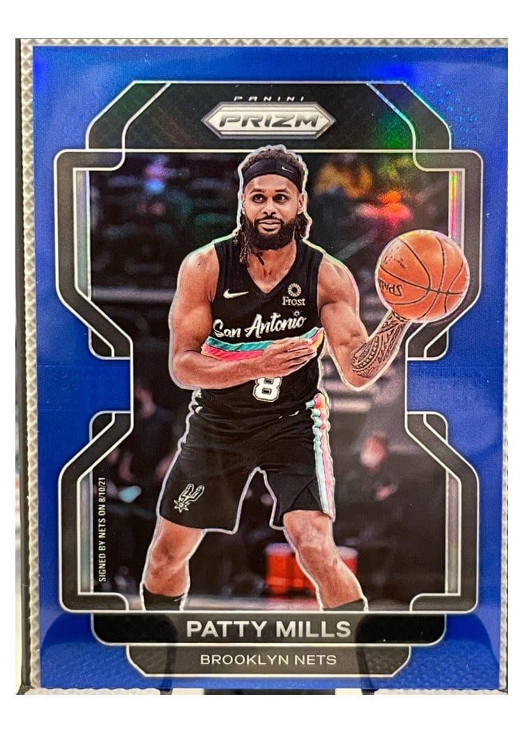 2021-22 Panini Prizm Base Set Patty Mills #151 card