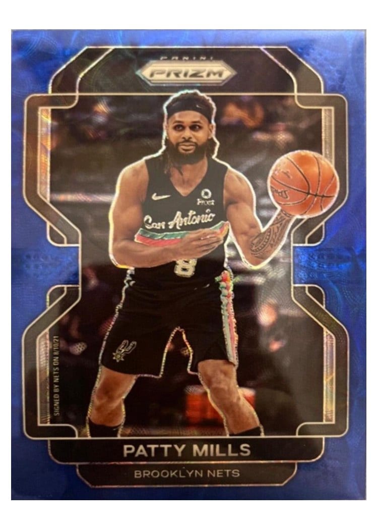 2021-22 Panini Prizm Base Set Patty Mills #151 card