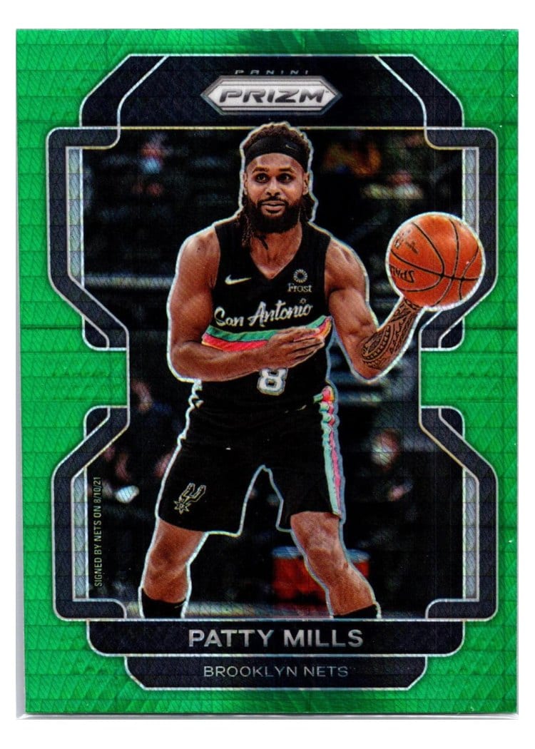 2021-22 Panini Prizm Base Set Patty Mills #151 card