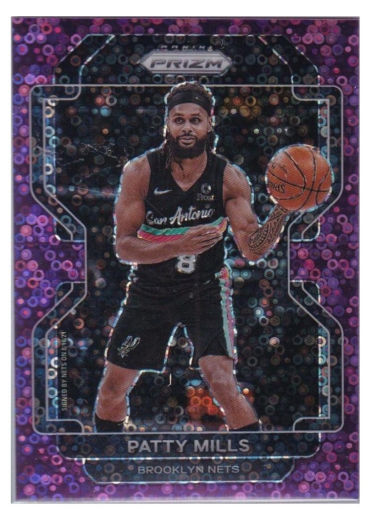 2021-22 Panini Prizm Base Set Patty Mills #151 card