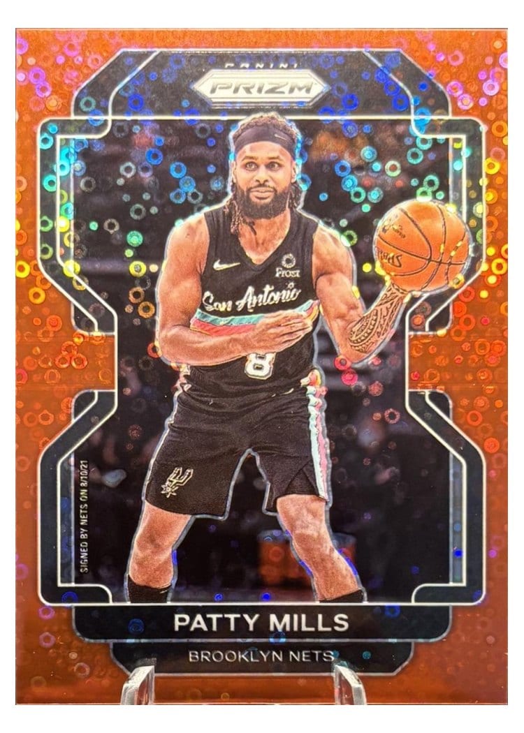 2021-22 Panini Prizm Base Set Patty Mills #151 card