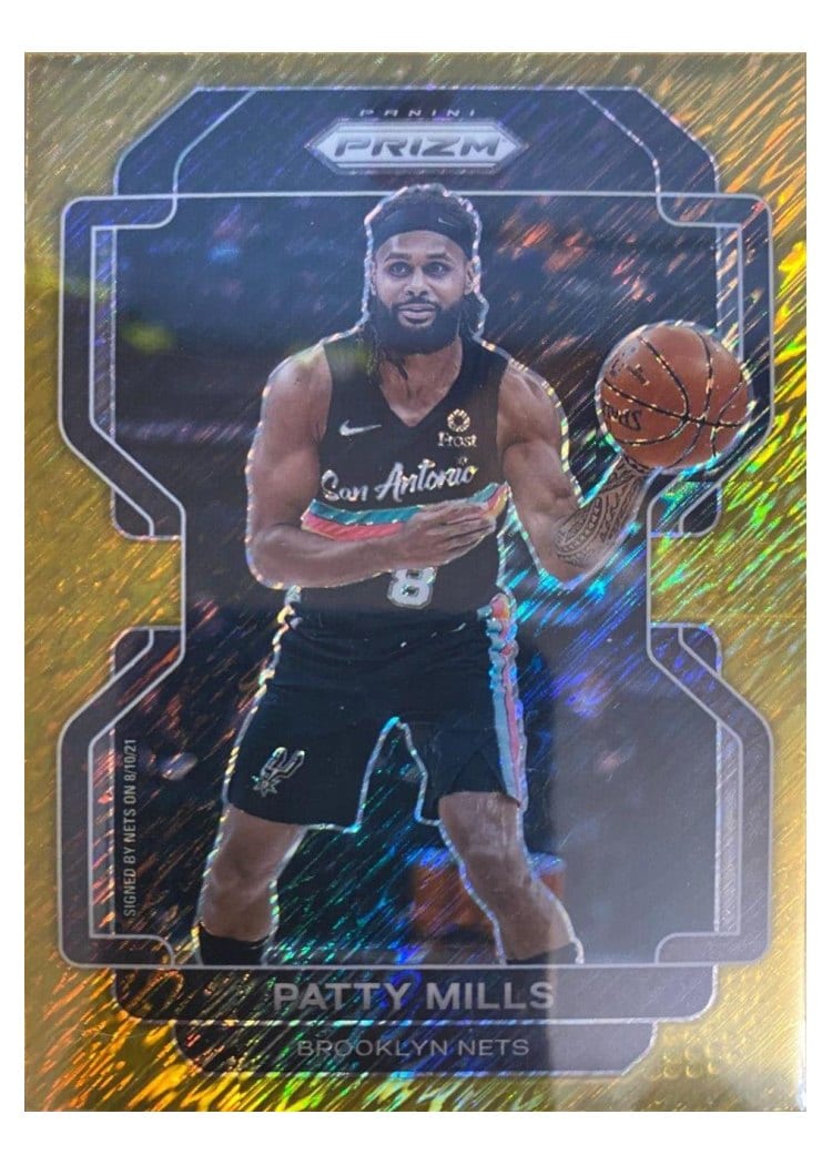 2021-22 Panini Prizm Base Set Patty Mills #151 card