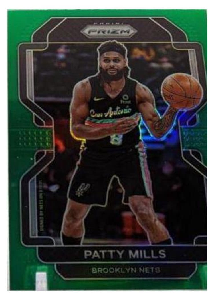 2021-22 Panini Prizm Base Set Patty Mills #151 card