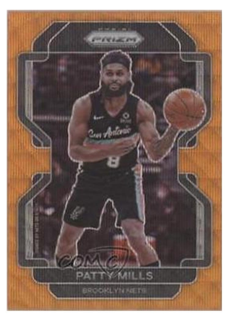 2021-22 Panini Prizm Base Set Patty Mills #151 card