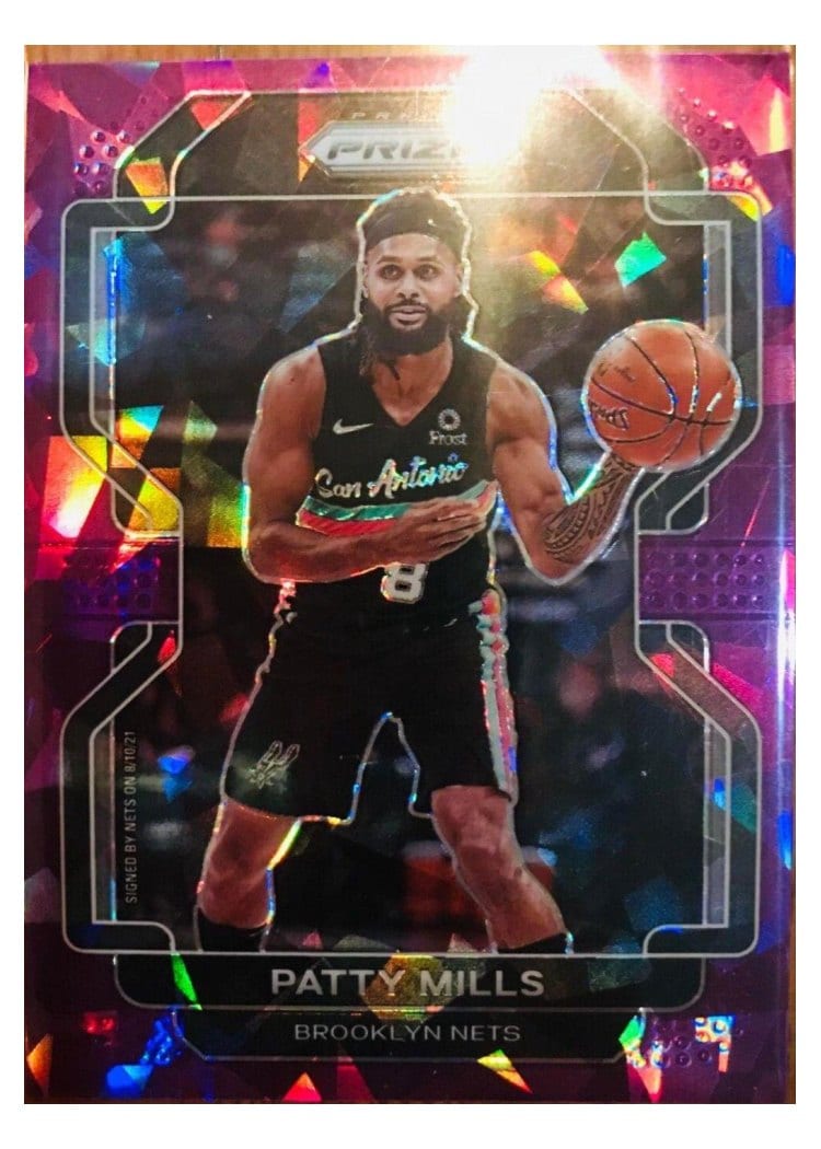 2021-22 Panini Prizm Base Set Patty Mills #151 card