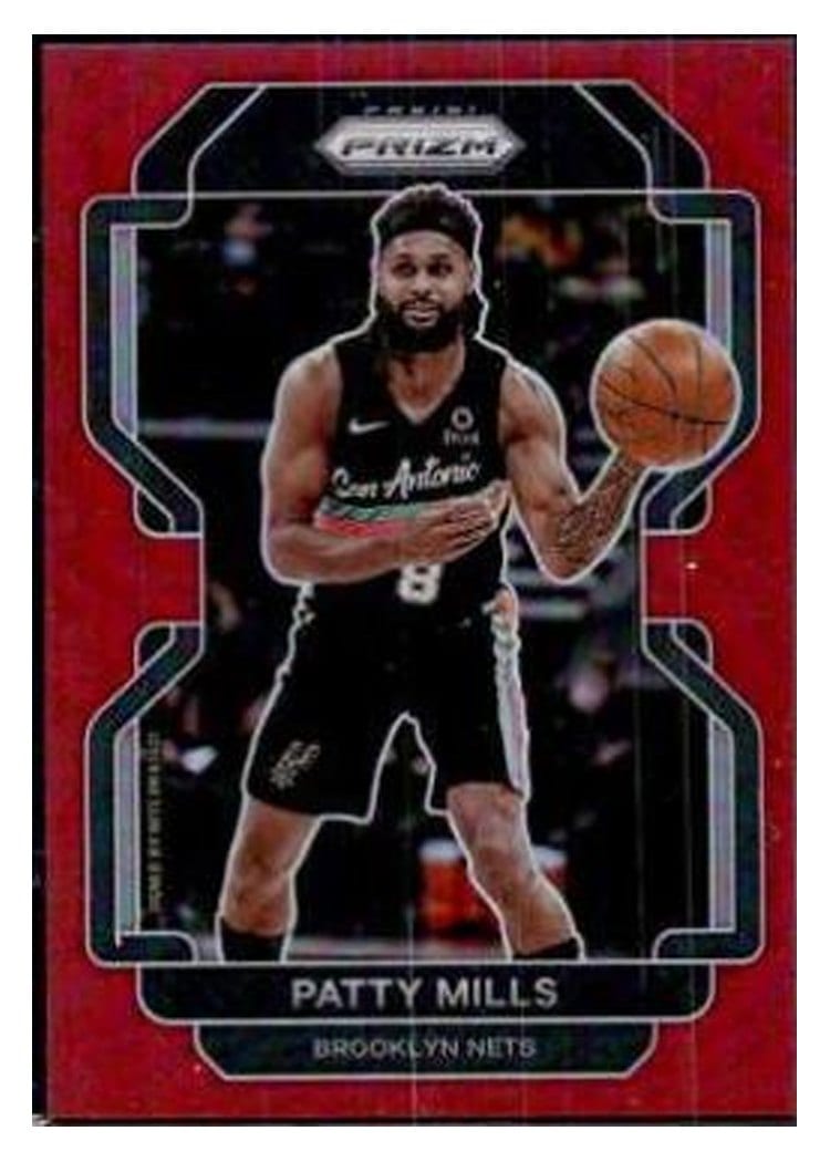 2021-22 Panini Prizm Base Set Patty Mills #151 card