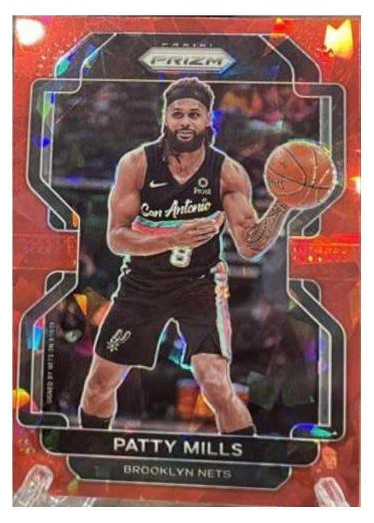 2021-22 Panini Prizm Base Set Patty Mills #151 card