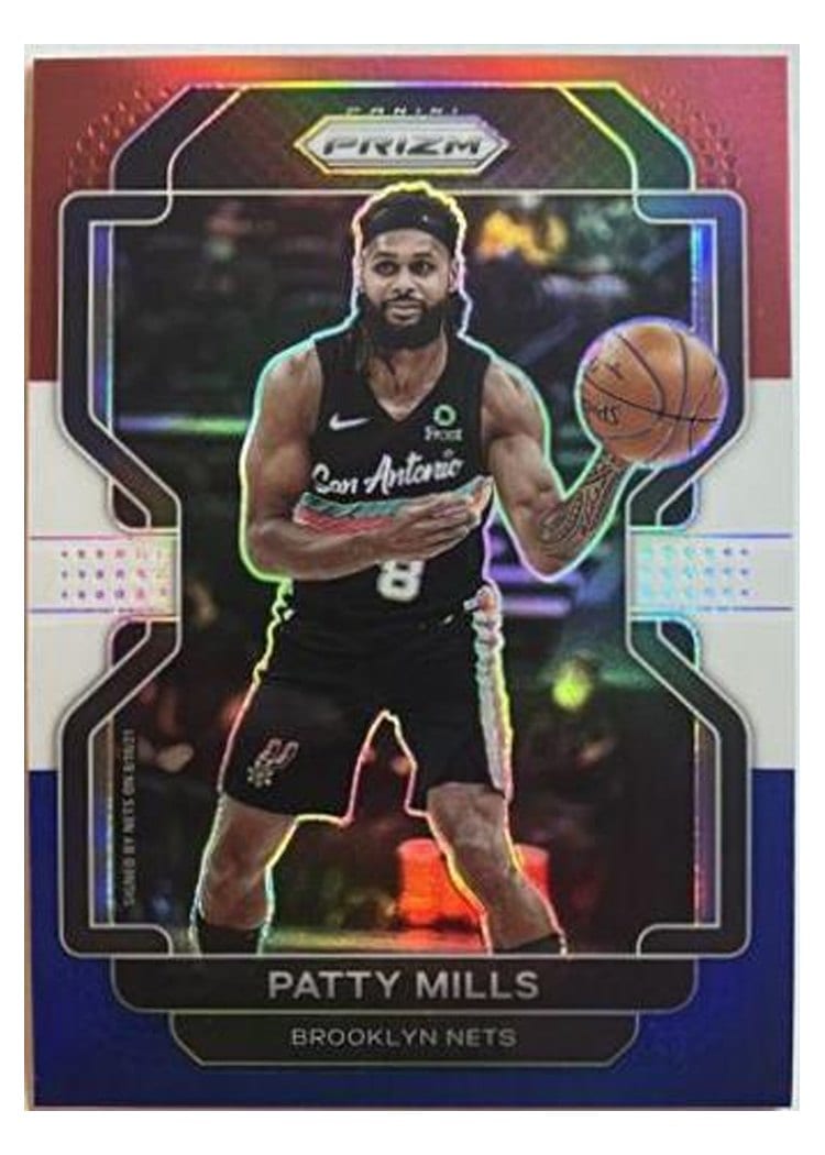 2021-22 Panini Prizm Base Set Patty Mills #151 card