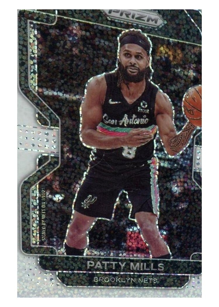 2021-22 Panini Prizm Base Set Patty Mills #151 card