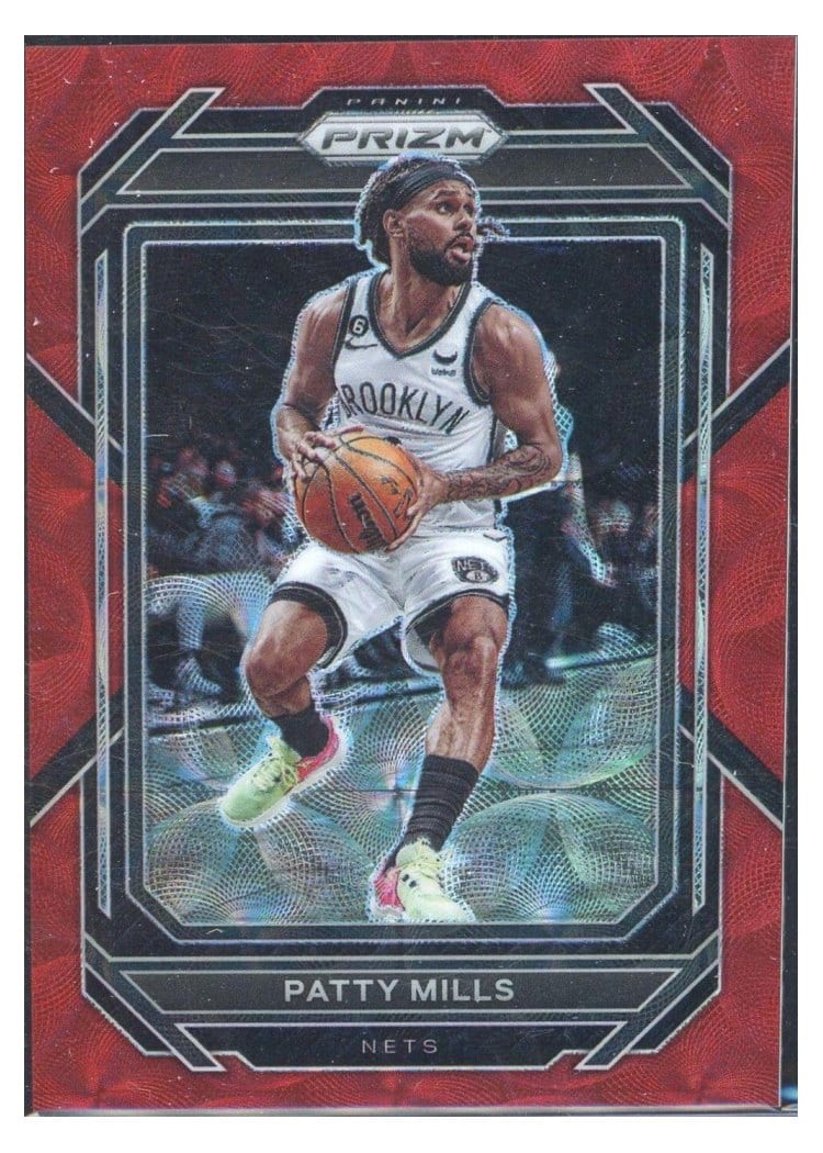 2022-23 Panini Prizm Base Set Patty Mills #18 card