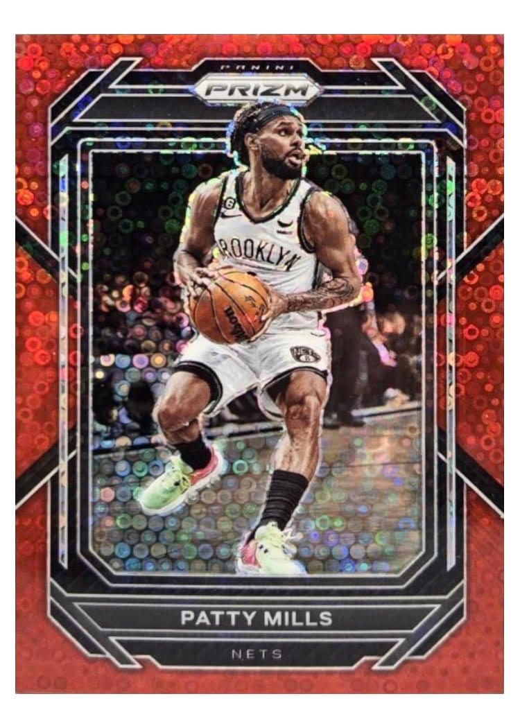 2022-23 Panini Prizm Base Set Patty Mills #18 card