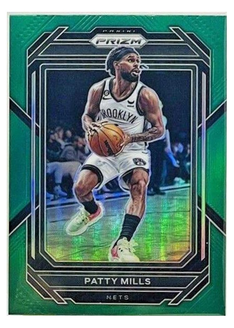 2022-23 Panini Prizm Base Set Patty Mills #18 card