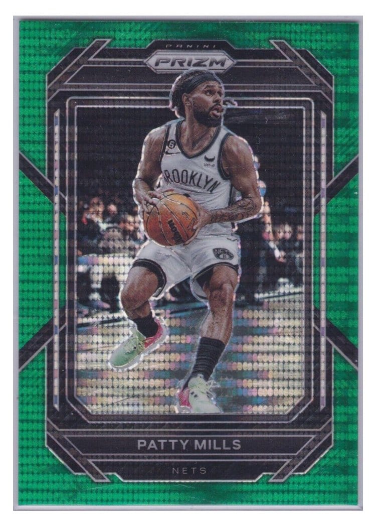 2022-23 Panini Prizm Base Set Patty Mills #18 card